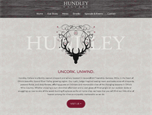 Tablet Screenshot of hundleycellars.com